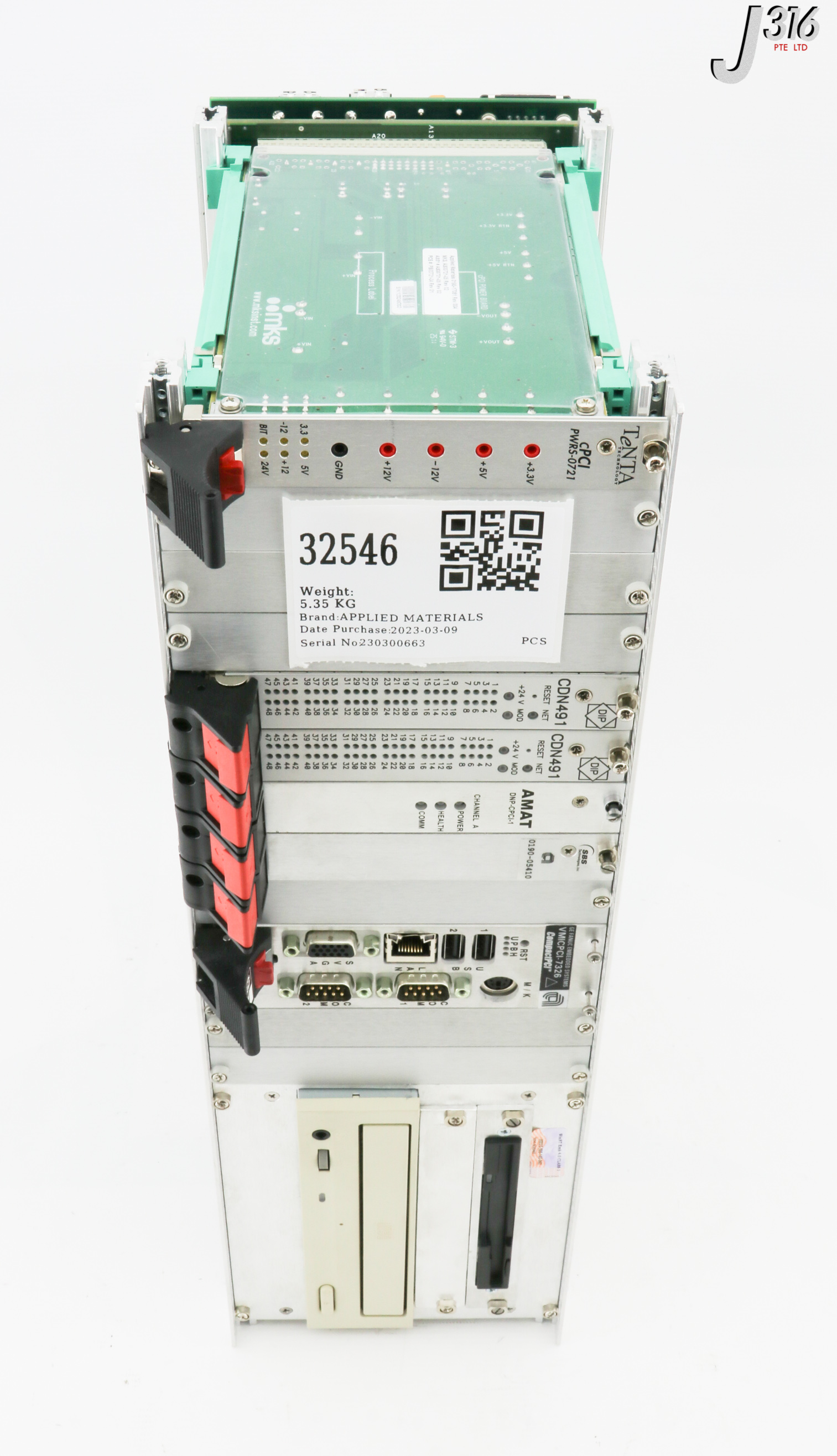 じゅん 32546 APPLIED MATERIALS CONTROLLER ASSY, 12-406247-03 0100-00454